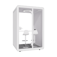 Bureau de réunion privé cabine téléphonique insonorisation téléphone Pod acoustique petit bureau Pod salle de réunion silencieuse cabine amovible