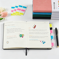 Cuaderno A5 de Tapa Dura de Cuero PU con Forro, Banda Elástica, Portaplumas, Bolsillo Interior, 80 Páginas, 100 g/m², Regalo de Oficina, Personalizable