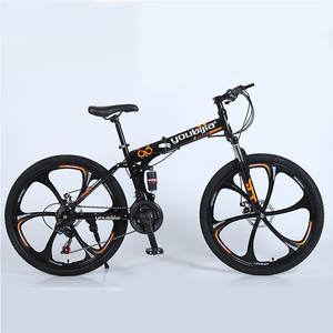 Nueva bicicleta de montaña plegable de 27,5 pulgadas, bicicleta MTB con autobloqueo, bicicleta todoterreno de velocidad Variable de aleación de aluminio plegable - Product Image 3