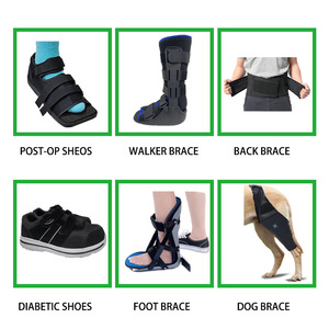 Bota Ortopédica Rígida F4111 a <span class=keywords><strong>Precio</strong></span> de Fábrica - Rodillera Ajustable con Compresión de Aire para Soporte Estable de Fracturas - Product Image 4