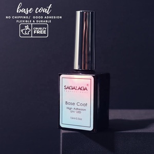 Base Coat et Top Coat Professionnels Sans Résidu <span class=keywords><strong>UV</strong></span> <span class=keywords><strong>LED</strong></span> Soak Off Gel Polish Sans HEMA ni TPO pour Ongles Naturels <span class=keywords><strong>Semi</strong></span>-Permanents Sans Lime - Product Image 4