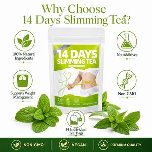 Té Descafeinado Puro para Adelgazar y Desintoxicar en 14 Días para Adultos, Marca Privada Direct Source (MOQ Bajo) - Product Image 2