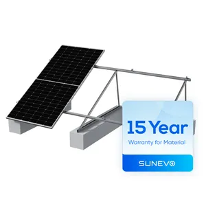 SunEvo 범용 조정 가능한 삼각형 태양 전지 패널 장착 시스템 기울기 태양 광 브래킷