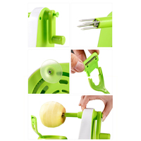 Plastic Fruit Potato Apple Hand Dunschiller Machine Keuken Fruit Dunschiller Apple Rvs Dunschiller