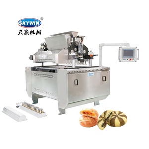 Tự động Biscuit Snack Cookie bột đùn depositor dây cắt Rosette kem khô Cookie Máy làm - Product Image 1