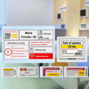 Écrans d'affichage numériques E-Ink, NFC, BLE pour hôpitaux, panneaux nominatifs, étiquettes d'étagère, solutions intelligentes pour les soins de santé - Product Image 1