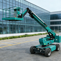 JIUBANG HSZJB34M Selbstfahrende Elektrische Geradeaus-Arbeitsbühne 34m Hohe Tragfähigkeit 22m Reichweite Klein