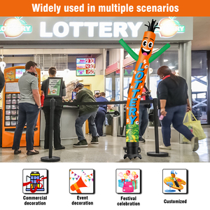 Nhà máy trực tiếp Inflatable sóng người đàn ông vũ công không khí biểu tượng tùy chỉnh thiết kế Blower Lotto chủ đề hiển thị phụ kiện quảng cáo Chiến Dịch bán - Product Image 6