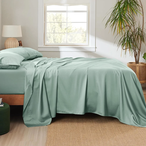 Sang Trọng Chất Lượng Cao Bộ Đồ Giường Đặt 400 600 1800 Chủ Đề Đếm Lyocell Bông Tấm Sợi Nhỏ Đặt Sợi Viscose Bộ Đồ Giường Bộ 4Pcs - Product Image 6