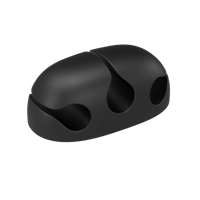 Auto-autocollant USB câble Silicone Flexible câble enrouleur gestion Clips support câble organisateur pour téléphone écouteur ordinateur utilisation
