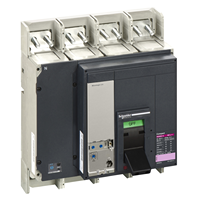 Disyuntor Schneider Mccb ComPact NS800H Micrologic 2,0 Unidad de disparo, 800A, Fijo 3P/4P C080H320FM C080H420FM NS33467 NS33470