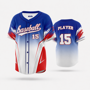Op maat gemaakte paars-gouden honkbaltrui voor heren, korte mouwen, losse pasvorm, teamuniform, groothandel, met aangepast logo, naam, nummer en ontwerp - Product Image 1
