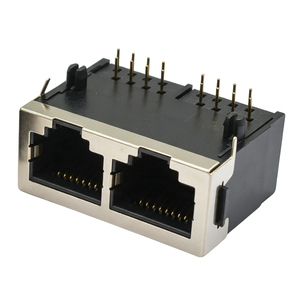 Conector Modular <span class=keywords><strong>RunTao</strong></span> Serie 59 de Doble Carcasa Metálica RJ45 CAT6A STP Blindado de 8 Núcleos para Montaje en Panel, 10 Gbps, para Terminación de Cable de Red - Product Image 2