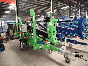 Hydraulischer Anhänger 12m 18m <span class=keywords><strong>22m</strong></span> Teleskop-Elektro-Tract able <span class=keywords><strong>Boom</strong></span> <span class=keywords><strong>Lift</strong></span> aus China Cherry Picker Spider-Man-Aufzug - Product Image 3