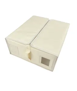 高品质床单整理器壁橱整理器和储物立方体可折叠床单立方体床单套装整理器带YKK拉链