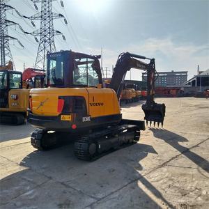 Excavadora compacta Volvo EC60C usada de alta calidad, 6Ton EC60 Excavadora hidráulica sobre orugas, excavadora de segunda mano en stock, gran oferta - Product Image 6