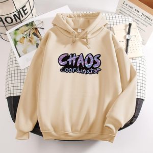 FOXA Sweat-shirt à capuche pour femme grande taille en mélange de coton à manches longues avec imprimé lettres et cordon de serrage coupe ample - Product Image 3
