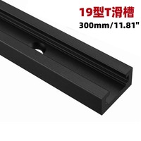 Rail en T en alliage d'aluminium pour table de travail de menuiserie, table de fraisage, bricolage