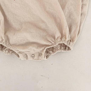 Monos de Algodón Suave con Estampado de Letras a la Moda, de Manga Corta, Casuales y Lisos para Niños Pequeños - Product Image 6