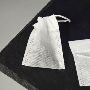 OEM ODM Manufacturer Custom Size Eco-friendly Non-Woven Tea <b>Bag</b> Drawstring Empty Tea Filter <b>Bag</b> Spot Sales - Product Image 1