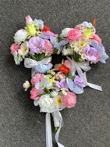 <span class=keywords><strong>Bouquet</strong></span> da Damigella Colorati in Seta Artificiale con <span class=keywords><strong>Tulipani</strong></span>, Rose e Peonie per Matrimoni, Feste e Decorazioni Domestiche - Product Image 4