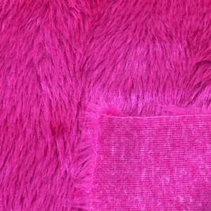 Vải tổng hợp lông thỏ giả 100% polyester mềm mại, bền, dệt kim dùng cho quần áo thú cưng, đồ chơi nhồi bông, gối sang trọng, trang trí nhà cửa, vật liệu may mặc - Product Image 2