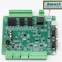 Ensemble de cartes PCB d'ascenseur Monarch MCTC-CTB-A 3 en 1 avec câble de signal MCTC-CCB-A, pièces détachées pour ascenseur