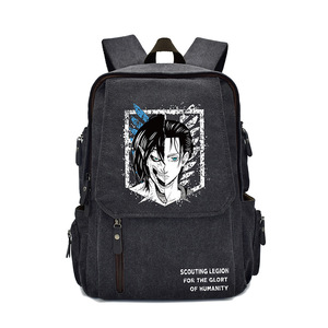 Mochila Escolar con Diseño de Anime Ataque a los Titanes Eren AOT, 100 Diseños, para Adolescentes - Product Image 2