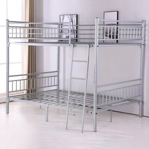 School Dormitory Apartment Heavy Duty Double Metal Detachable Triple Bed Frame Steel Bunk Bed De Metal <strong>Camas</strong> - Product Image 5