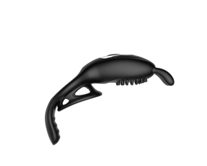 Men's Black Silicon Wireless Remote Rampant Rabbit <b>Vibrating</b> Spermatic Ring 9-frequency <b>Vibration</b> Real Touch Feeling 100% - Product Image 3