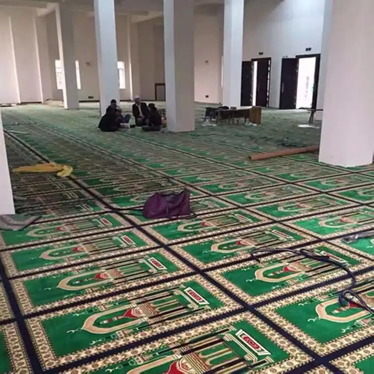 Karpet Muslimah, Karpet Muslim Berumbai Tangan Doa Mesjid Kualitas Tinggi dan Super Lembut