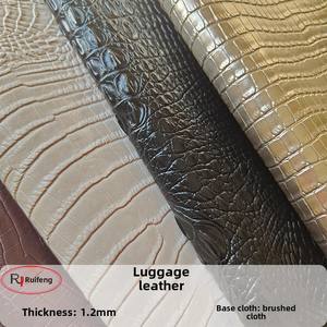 Tela de Cuero Sintético con Patrón de Cocodrilo Repujado, Impermeable, Resistente al Desgaste, Decorativa para Bolsos, Zapatos y Otros Usos - Product Image 4