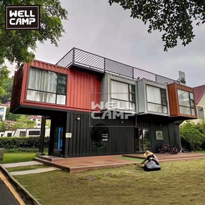 Casa Contenedor Prefabricada WELLCAMP, Estructura <span class=keywords><strong>de</strong></span> Acero Galvanizado, Panel Sándwich, para Uso en Hogar, Oficina o Villa, Diseño Moderno, Rápida Instalación - Product Image 2