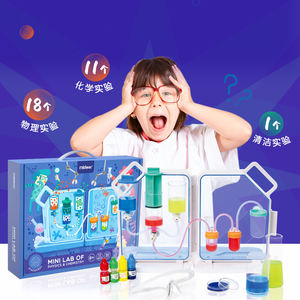 Mideer MINI LAB de <span class=keywords><strong>PHYSIQUE</strong></span> & <span class=keywords><strong>CHIMIE</strong></span> <span class=keywords><strong>Cadeau</strong></span> pour enfants Expériences scientifiques Jouet éducatif MD0128 - Product Image 3