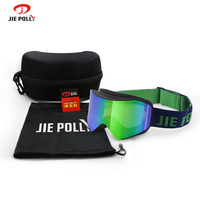 Lunettes de Ski de mode en gros aimant Anti-buée Protection des yeux lunettes de sport lunettes de neige lunettes de motoneige O