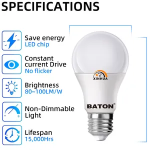 Baton A60 lampadine 12V luce Led per le case