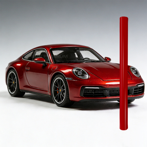 ฟิล์มใสกันรอยขีดข่วนแบบเมทัลลิกสีแดงโซล  เคลือบ TPU PPF  ซ่อมแซมตัวเองได้  สำหรับหุ้มภายนอกรถยนต์ - Product Image 1