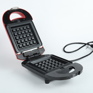Bai Zi Electric Sandwich <b>Maker</b> BZ-CF009 Mini Portable Grill 2 Slices 10.5x15x22CM <b>Button</b> Control - Product Image 3