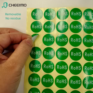 PVC vật liệu cách nhiệt độ bền kéo dán băng nền màu vàng trắng bao bì in ấn Acrylic in ấn nhãn Máy nhãn dán - Product Image 2