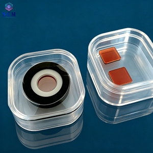 <span class=keywords><strong>Plaquette</strong></span> de ZnTe de type N de qualité laboratoire, tolérance d'<span class=keywords><strong>angle</strong></span> de cristal précise (110), cristal semi-conducteur II-VI non dopé - Product Image 4