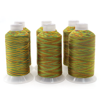 Fil de nylon coloré haute ténacité Tex 70 135 420d Fil à coudre multicolore