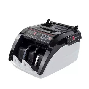 Machine de comptage de devises multi-devises professionnelle de qualité commerciale à LED, vitesse de 900 pièces/min, trémie de 300 pièces, reconnaissance automatique des devises - Product Image 2