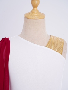 Vêtements de danse pour filles de 6 à 16 ans, costume de dieu grec ou romain, robe avec cape métallique pour cosplay, spectacle sur scène, fêtes à thème - Product Image 3