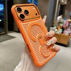 Funda para iPhone 17 Pro con Anillo Giratorio 360°, Magnética, Disipación de Calor, Mate, PC+TPU, Invisible, Antigolpes y Refrigerante - Product Image 4