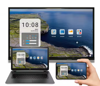Tableau blanc interactif Android 14.0 4+32 Go 40 points 4K LCD 55-110 pouces