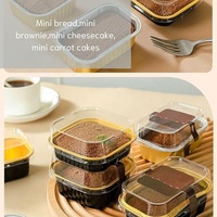 Best Price Factories Food Box Disposable Tray Bake Cup Black Gold Eco Friendly Takeaway Aluminum Foil Food Packaging Container