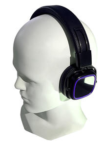 Tai nghe không dây đeo tai kiểu Silent Disco mới nhất với 2 bộ phát tín hiệu dành cho phòng tập thể dục và yoga - Product Image 3