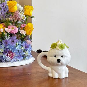 Bonitas tazas Bichon Frise, tazas para cachorros domésticos, tazas de café de oficina de gran capacidad - Product Image 5