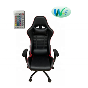 WS08 Venta caliente Moda Ergonómico Cómodo <span class=keywords><strong>RGB</strong></span> Led Light <span class=keywords><strong>Gamer</strong></span> <span class=keywords><strong>Silla</strong></span> <span class=keywords><strong>Rgb</strong></span> Sillas profesionales para juegos - Product Image 6