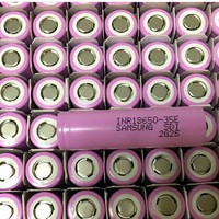 Cellules de batterie lithium-ion rechargeables Samsung INR18650 25R 30Q 35E 3.6V 2500mAh 3000mAh 3500mAh 10A 20A 30A